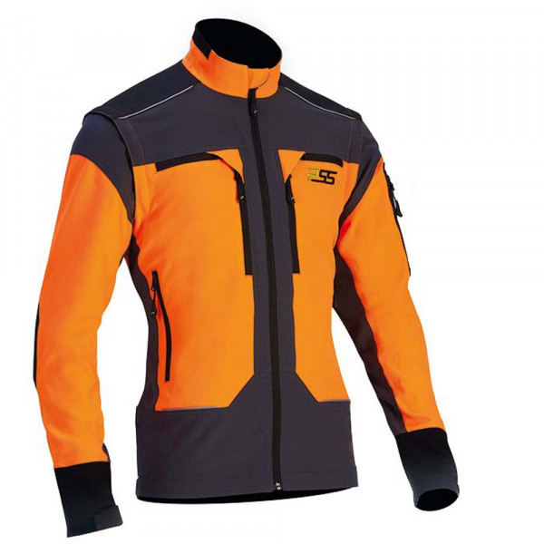 PSS Vario Funktionsjacke Orange/Grau Gr.L