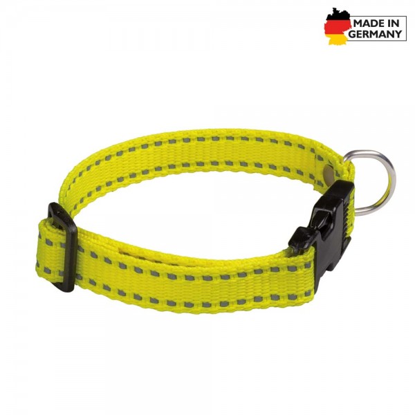 Mitwachsendes Welpenhalsband gelb