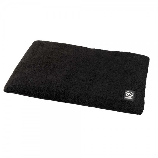 Hundedecke Faserpelz 50x70cm Schwarz